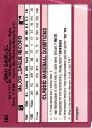 1989 Classic Travel Juan Samuel