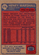 1985 Topps Henry Marshall