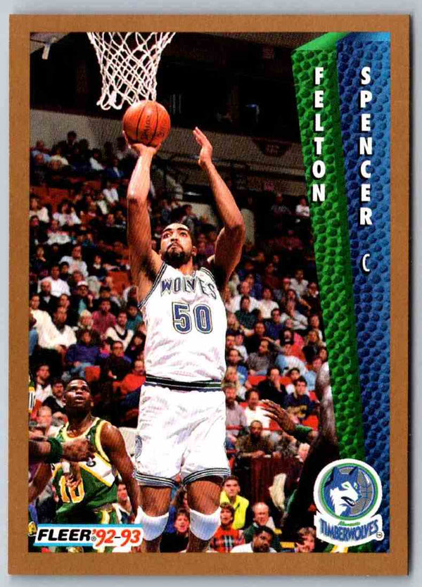 1992 Fleer Felton Spencer #138