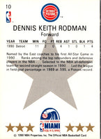 1990 Hoops Dennis Rodman #10