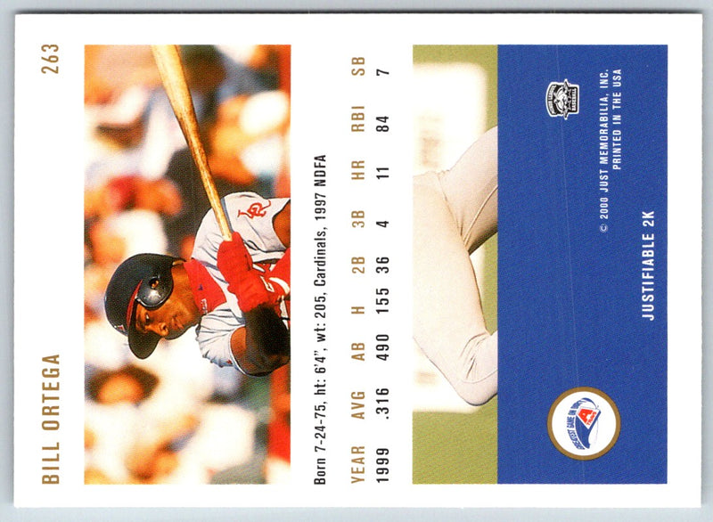 2000 Just Bill Ortega