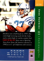 1996 Playoff Absolute Sean Dawkins #38