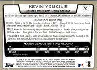 2012 Bowman Chrome Kevin Youkilis #72