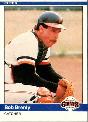 1984 Fleer Bob Brenly #368