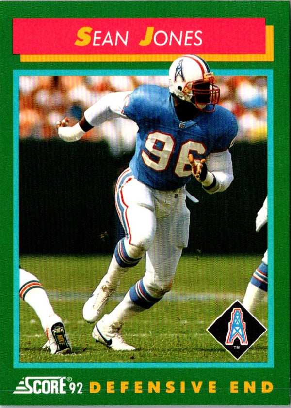 1992 Score Sean Jones #222