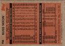 1983 Topps Russ Nixon