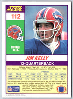 1990 Score Jim Kelly #112