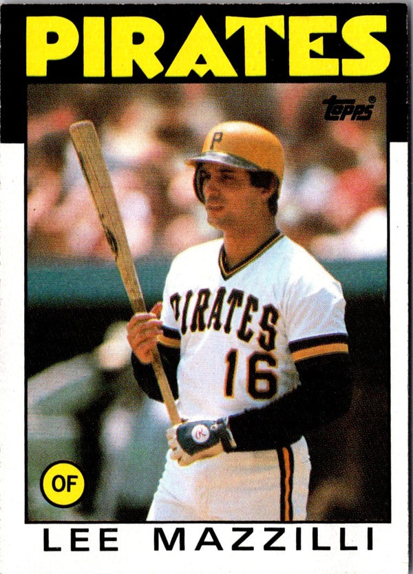 1986 Topps Lee Mazzilli #578