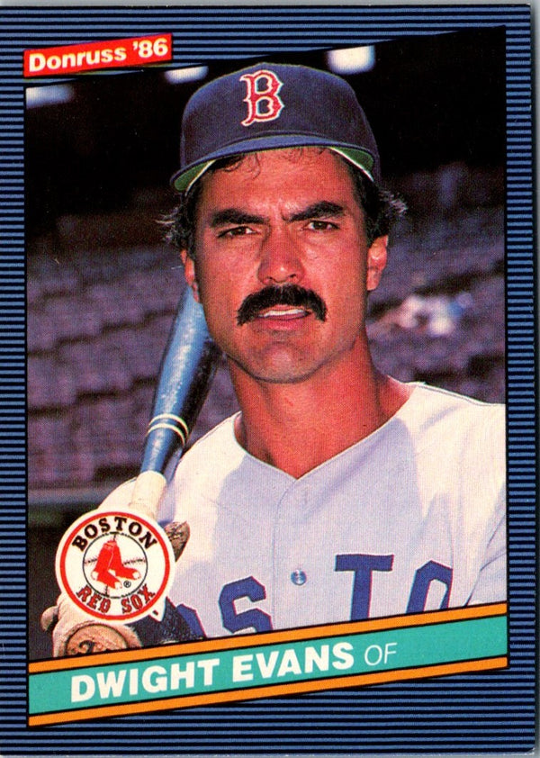 1986 Donruss Dwight Evans #249