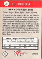 1989 T&M Senior League Ed Figueroa #34