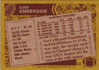 1986 Topps Gary Anderson #233 Rookie EX-MT
