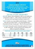 2008 Bowman Prospects Gregorio Petit #BP9