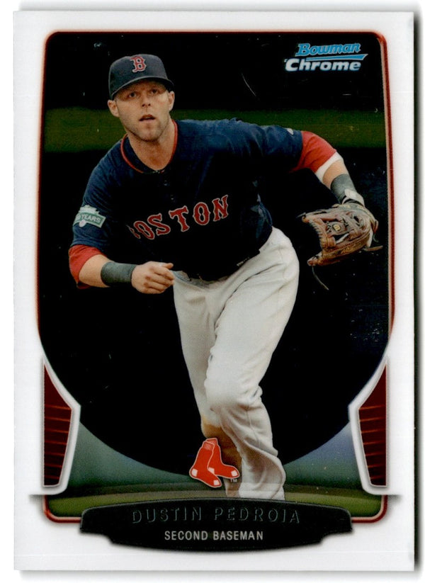 2013 Bowman Chrome Dustin Pedroia #162