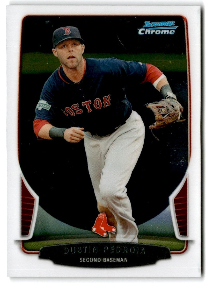 2013 Bowman Chrome Dustin Pedroia