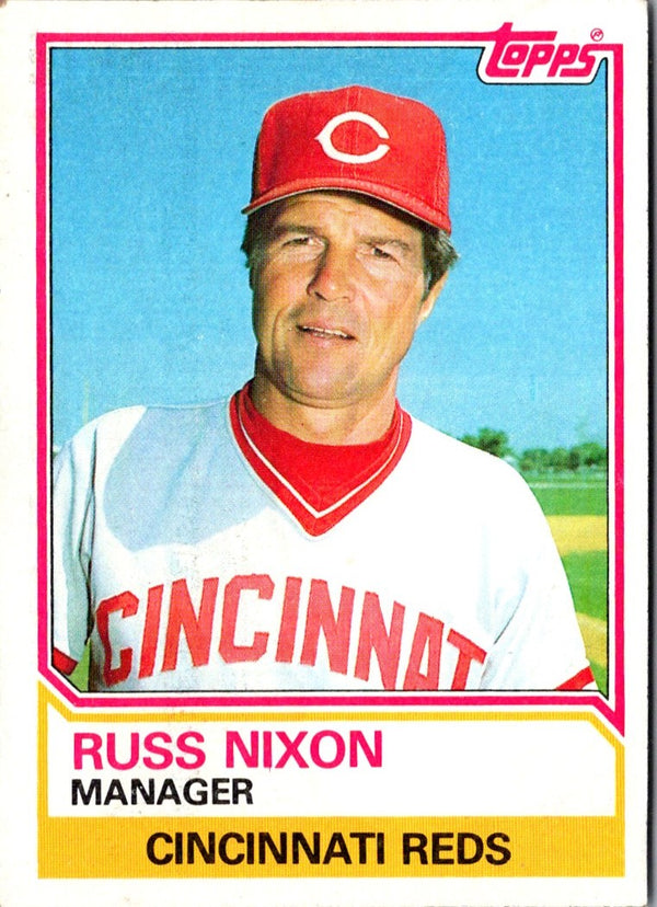 1983 Topps Russ Nixon #756