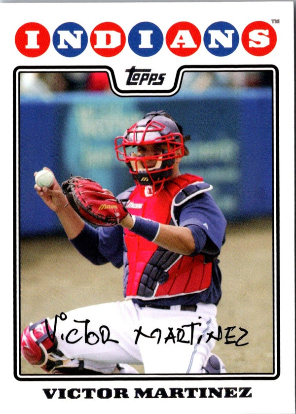 2008 Topps Gold Victor Martinez #54 /2008