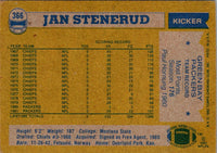 1982 Topps Jan Stenerud #366 EX