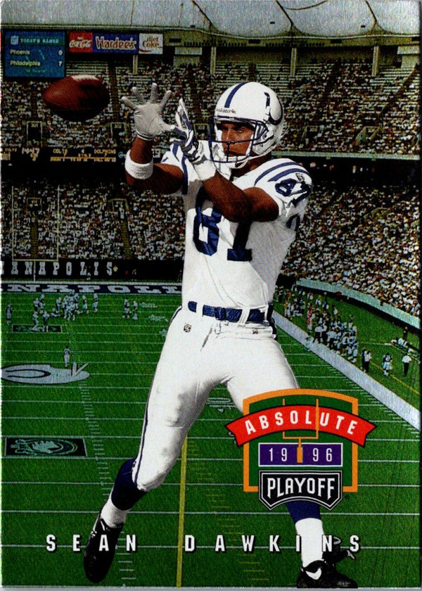 1996 Playoff Absolute Sean Dawkins #38