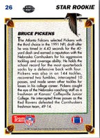 1991 Upper Deck Bruce Pickens #26 Rookie