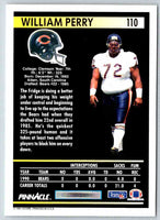 1991 Pinnacle William Perry #110