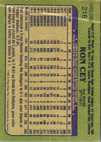 1982 O-Pee-Chee Ron Cey #216