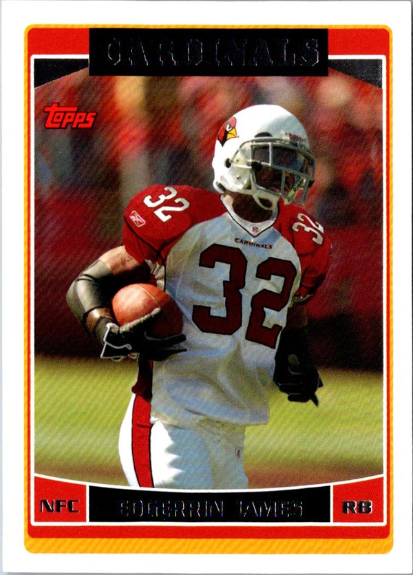 2006 Topps Arizona Cardinals Edgerrin James #ARI8