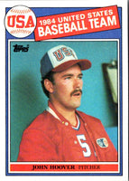 1985 Topps John Hoover #397 Rookie