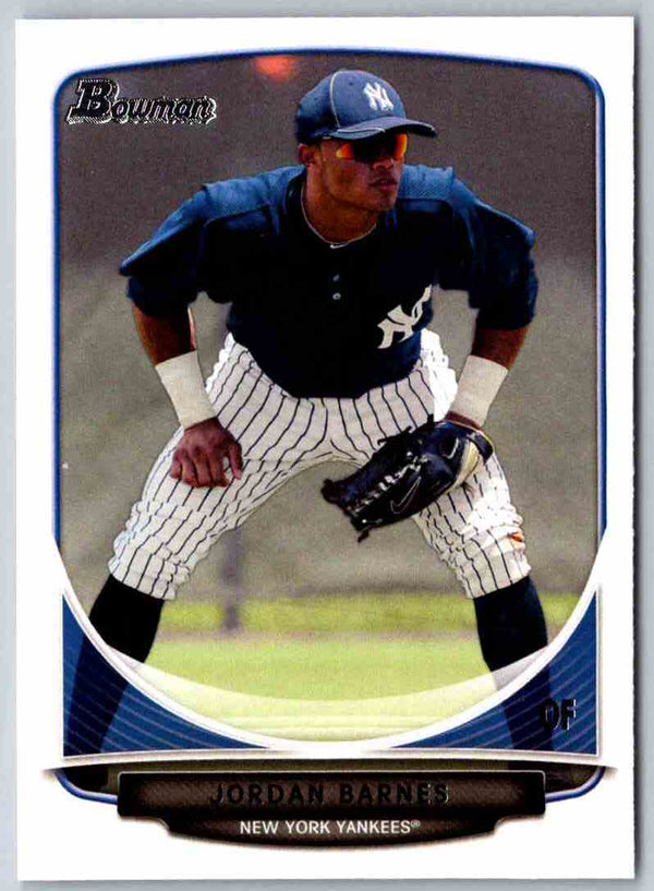 2013 Bowman Jordan Barnes #BDPP87