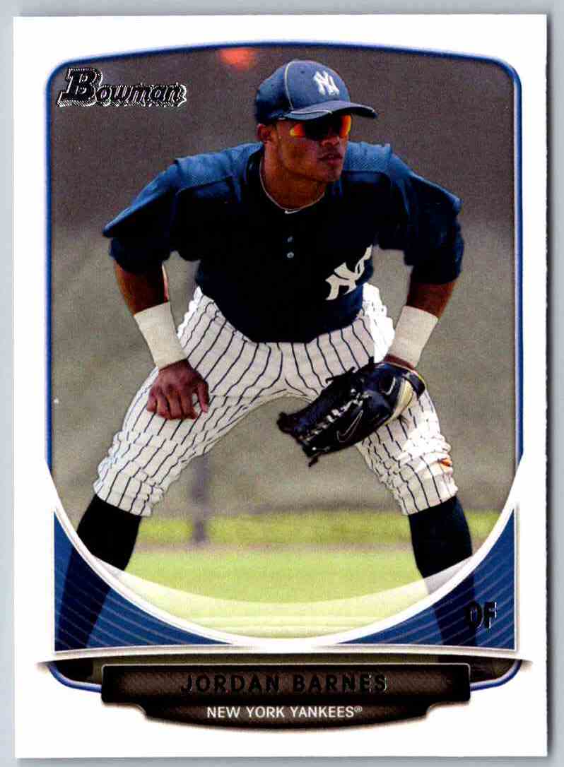 2013 Bowman Jordan Barnes