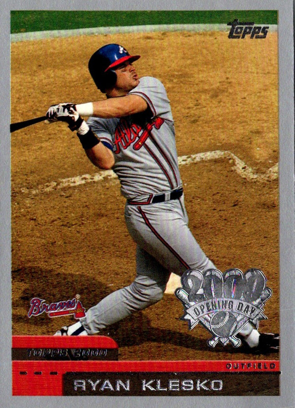 2000 Topps Opening Day Ryan Klesko #65