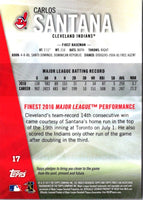 2017 Finest Carlos Santana #17