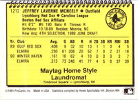 1991 ProCards Jeff McNeely #1212