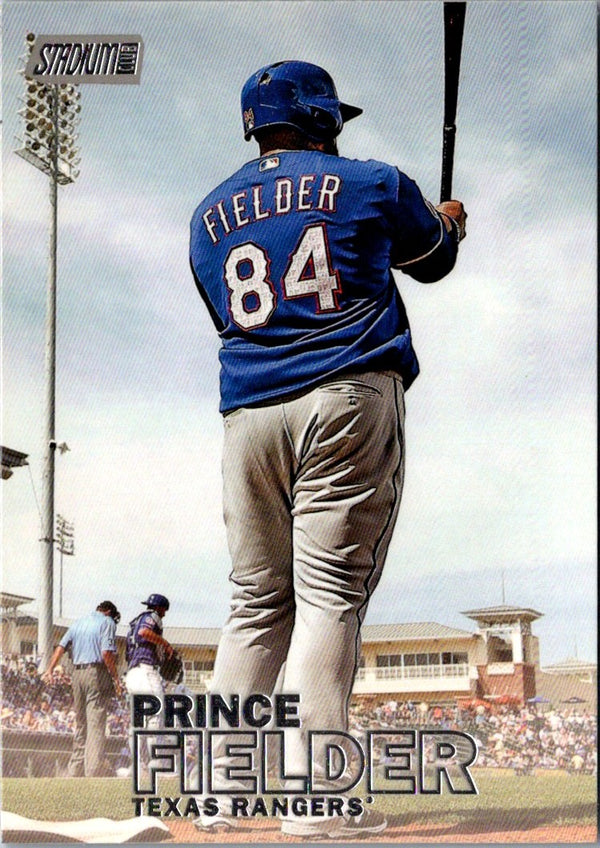 2016 Stadium Club Prince Fielder #270