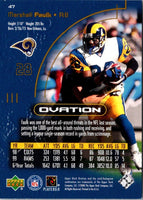 1999 Upper Deck HoloGrFX Marshall Faulk #47