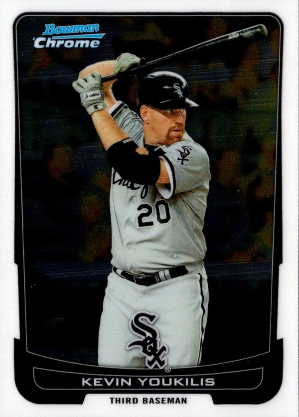 2012 Bowman Chrome Kevin Youkilis #72