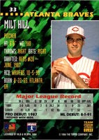 1994 Stadium Club Team First Day Issue Milt Hill #33