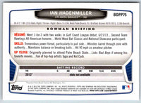 2013 Bowman Ian Hagenmiller #BDPP75