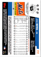 2006 Topps Opening Day Jose Reyes #11