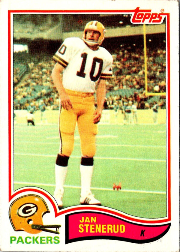 1982 Topps Jan Stenerud #366 EX