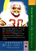 1996 Playoff Absolute Brian Mitchell #36