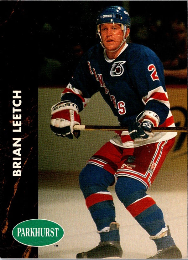 1991 Parkhurst Brian Leetch #119