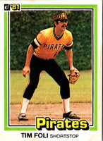 1981 Donruss Tim Foli #13