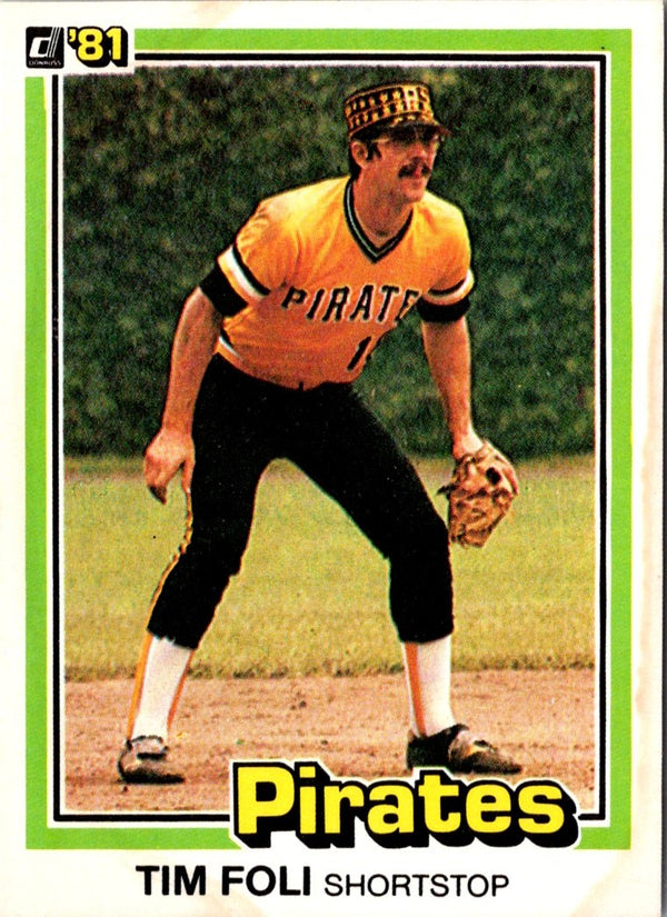 1981 Donruss Tim Foli #13