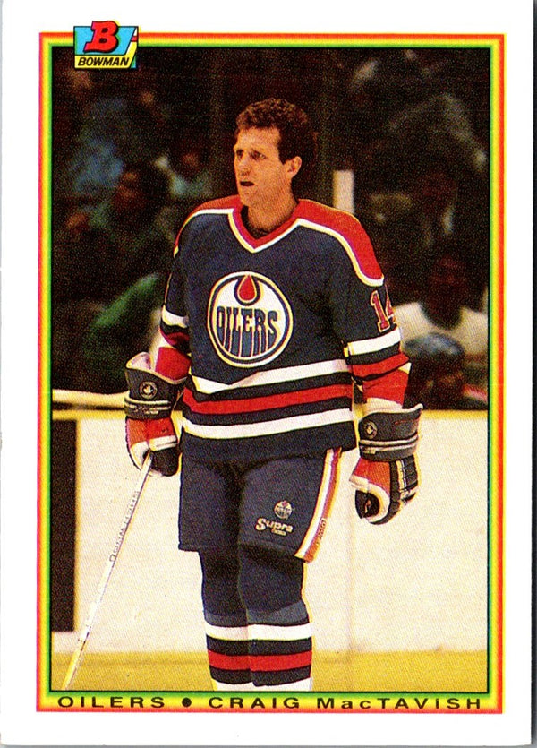 1990 Bowman Craig MacTavish #193