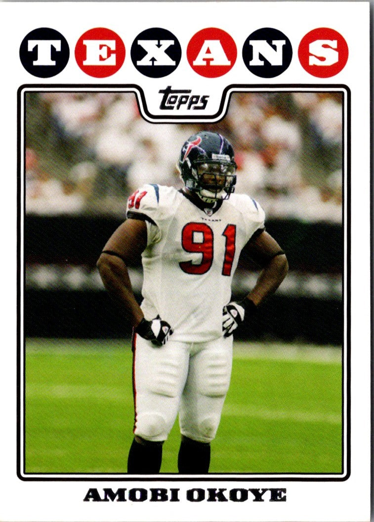 2008 Topps Amobi Okoye