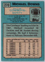 1988 Topps Michael Downs #270