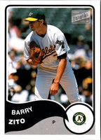 2003 Topps Chrome Barry Zito #75