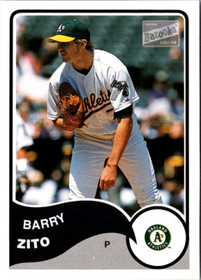 2003 Topps Chrome Barry Zito #75