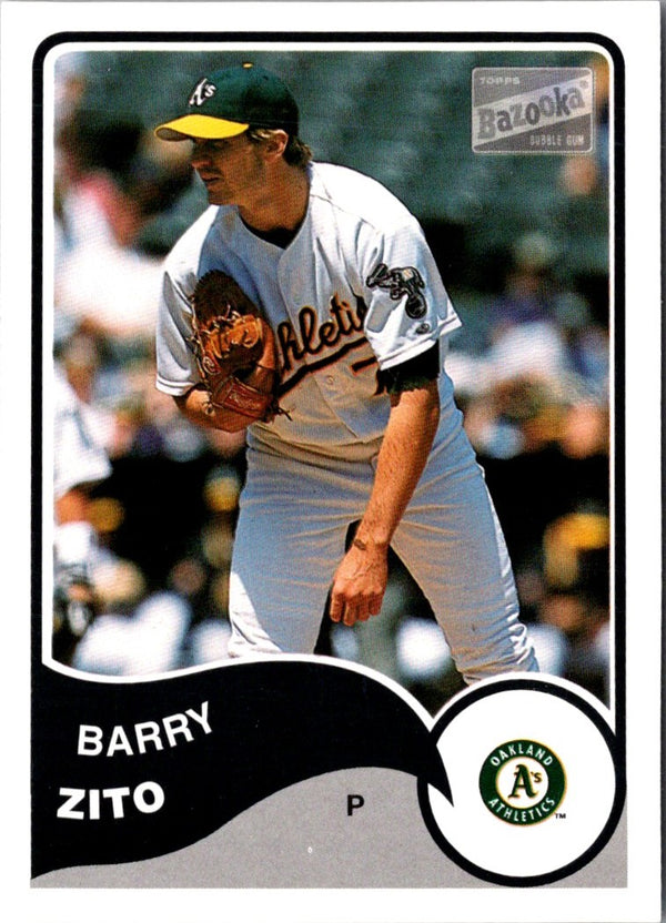 2003 Topps Chrome Barry Zito #75