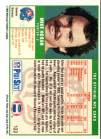 1989 Pro Set Mike Horan #103